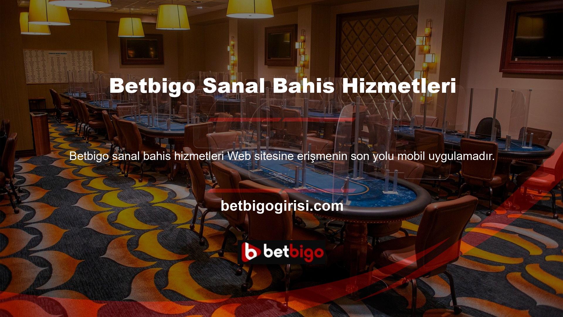 Mobil uygulamayı indirmek için öncelikle Betbigo mobil sitesine giriş yapmalısınız