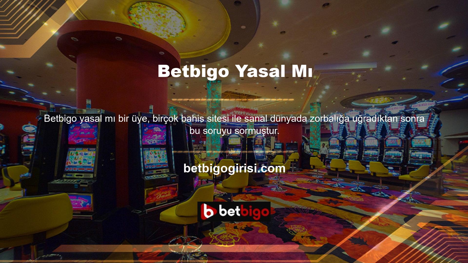 Birçok üye yasa dışı sitelerde casino oynamaktan muzdariptir