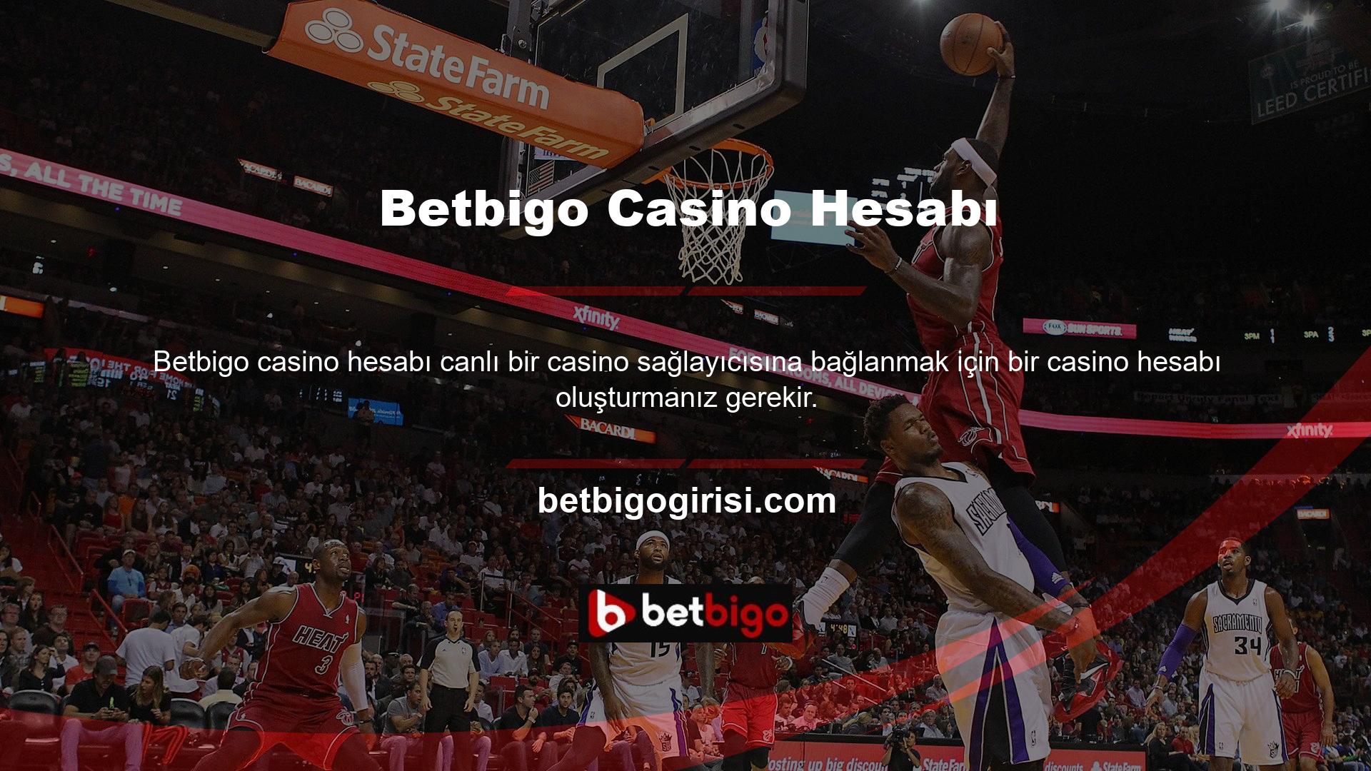 Betbigo Casino hesabınızı oluştururken kullanıcı adınızı girmeniz yeterlidir